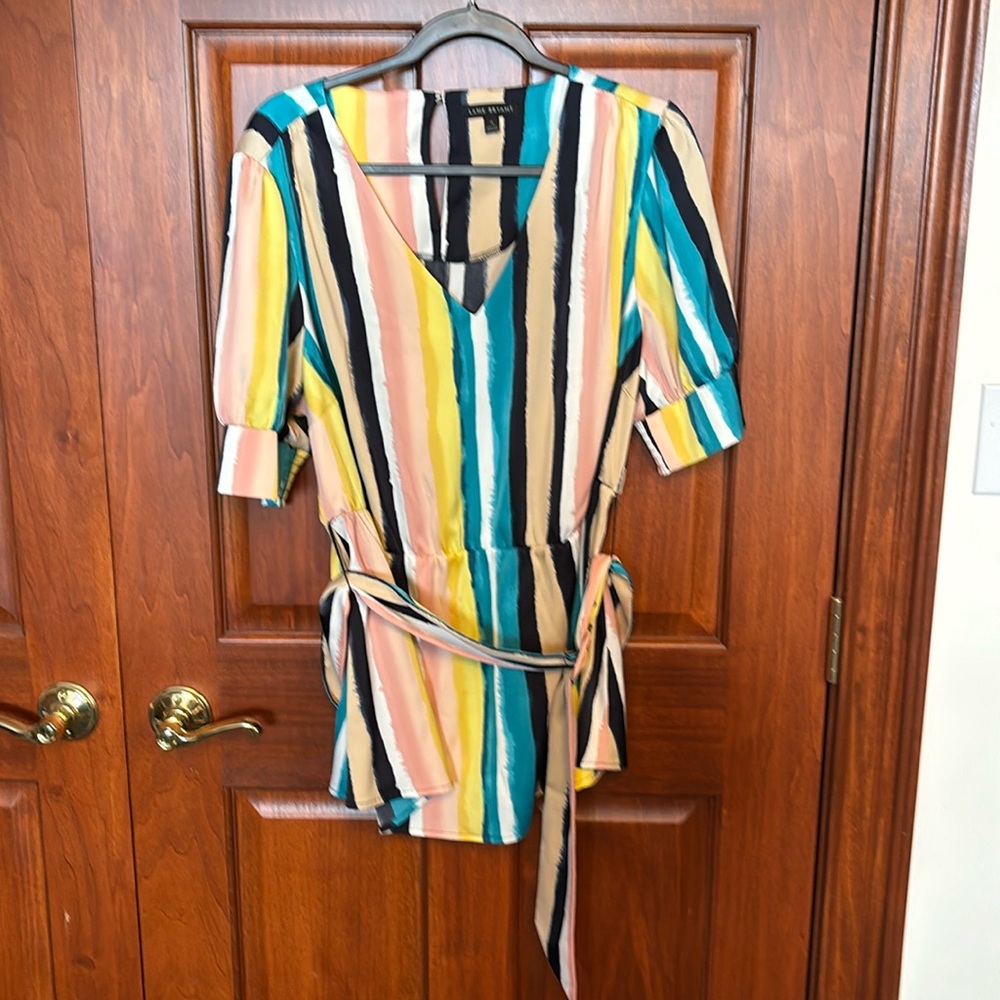 Lane Bryant multicolored top size 14